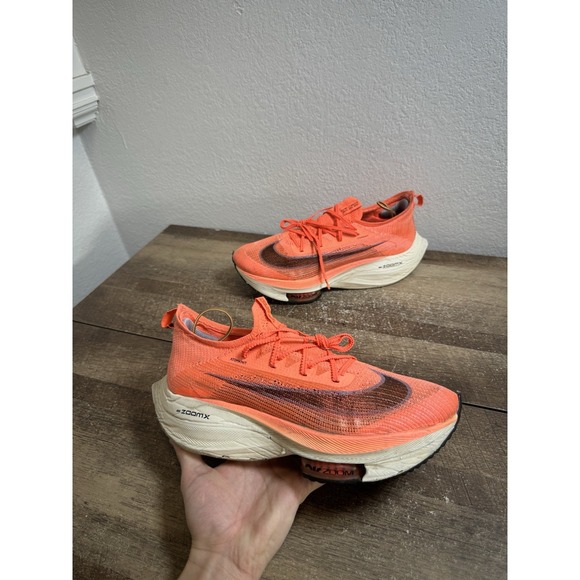 Nike Air Zoom Alphafly Next% Bright Orange - CI9925-800 Men's Shoes size 10.5
